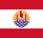 Drapeau Polynésie française