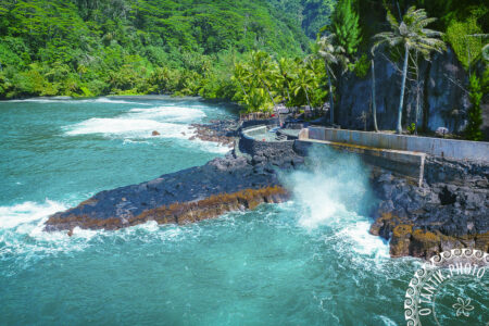 Tiarei - Trou du Souffleur - TAHITI