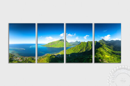 Montagne Magique Baie d'opunohu Moorea