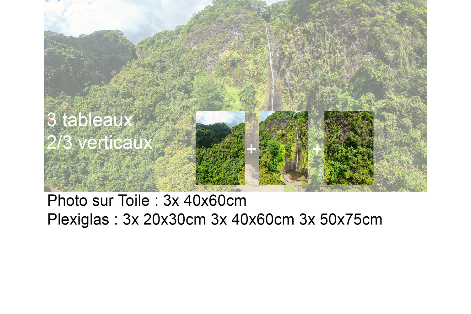 3 cascades de Faarumai - Tahiti
