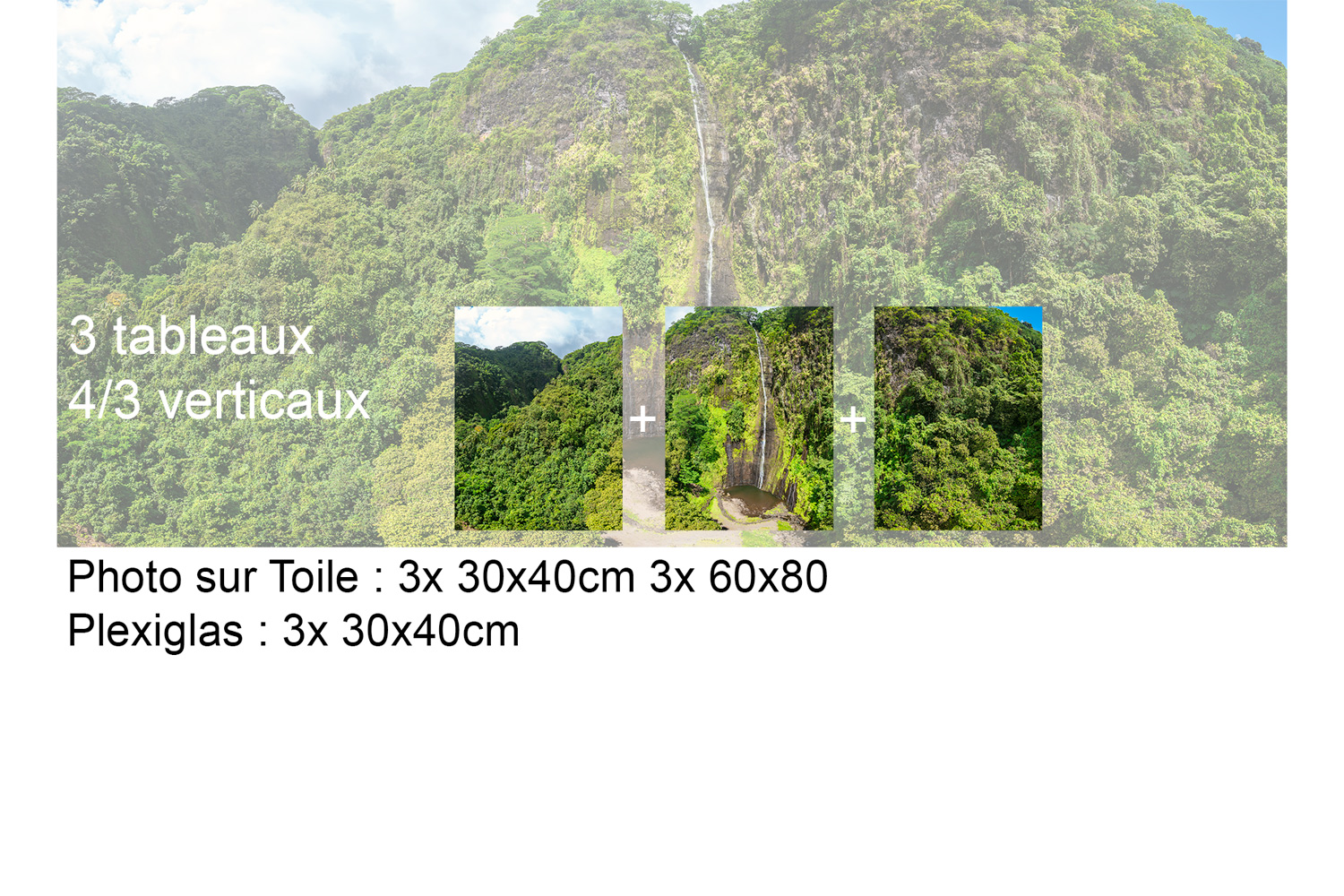 3 cascades de Faarumai - Tahiti
