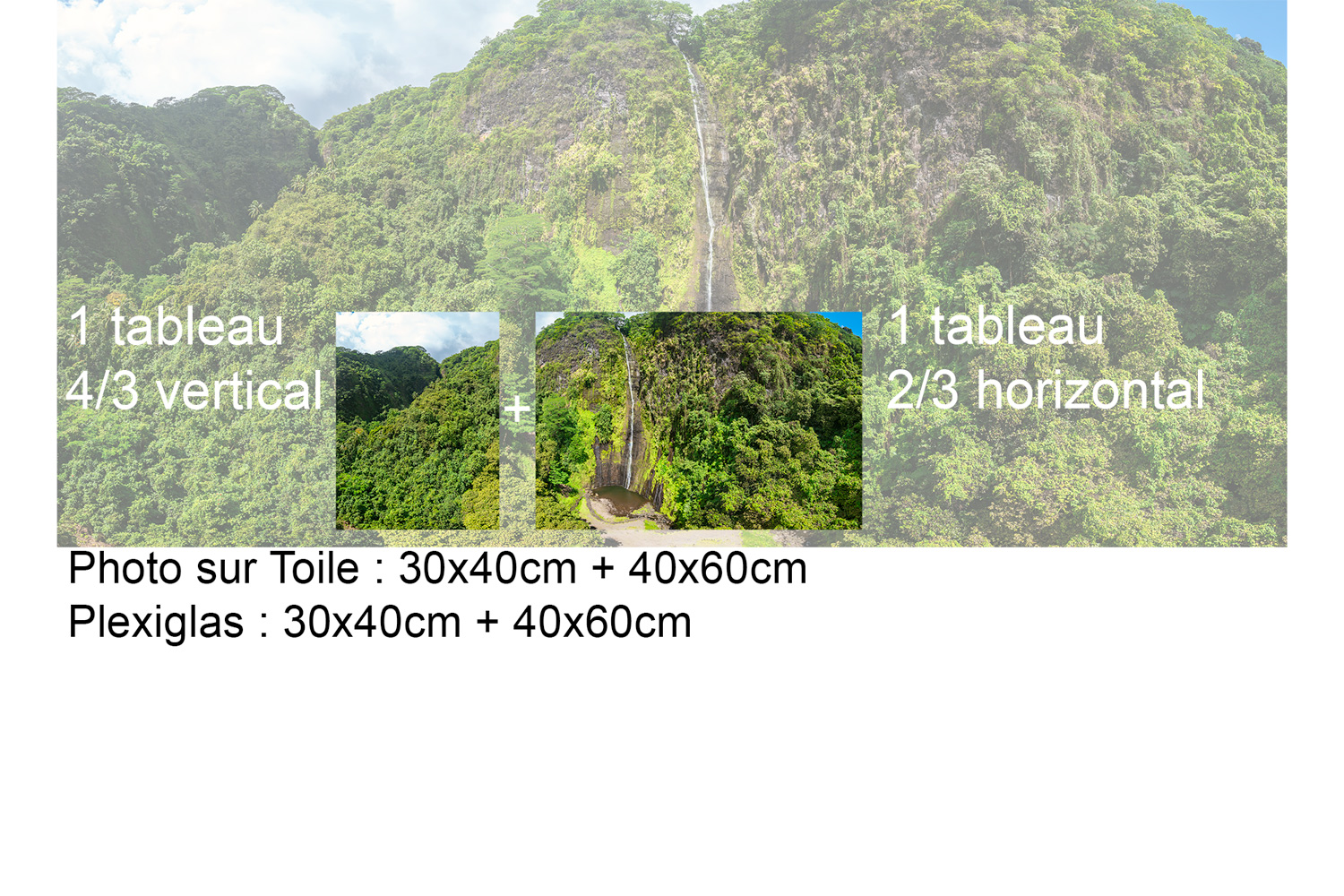 3 cascades de Faarumai - Tahiti