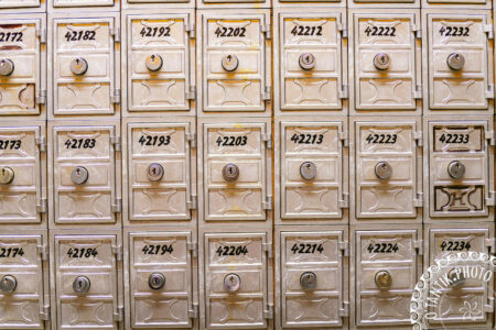 Tahiti - Les boites postales de Tahiti