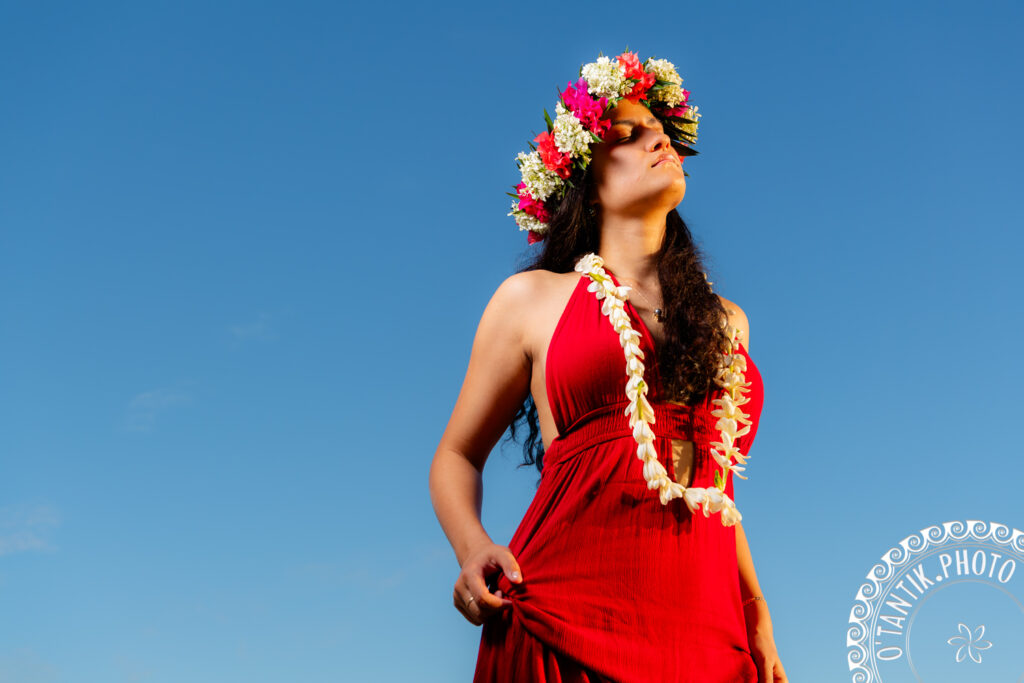 Retouche photo et colorimétrie argentique par un photographe à Bora Bora